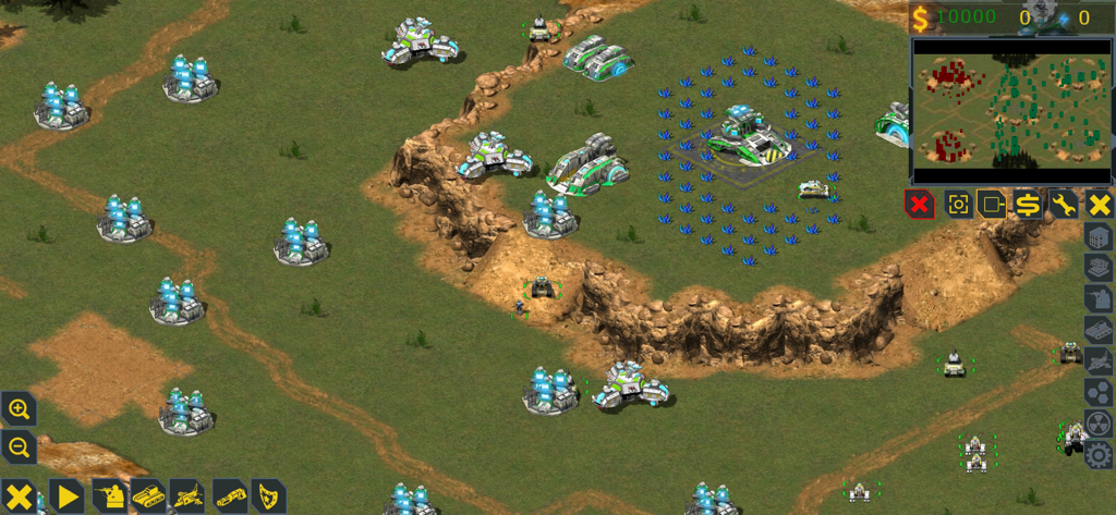 RedSun RTS - Basisbau und Ressourcensammeln im isometrischen Echtzeit-Strategiespiel RedSun RTS