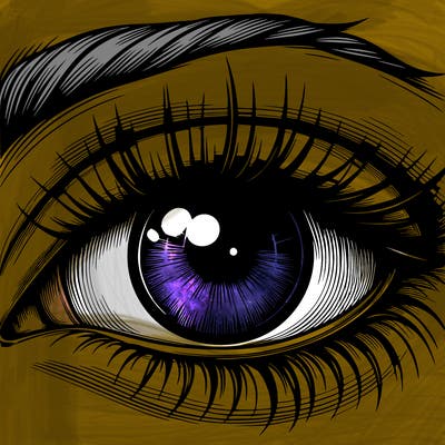 realistic eye