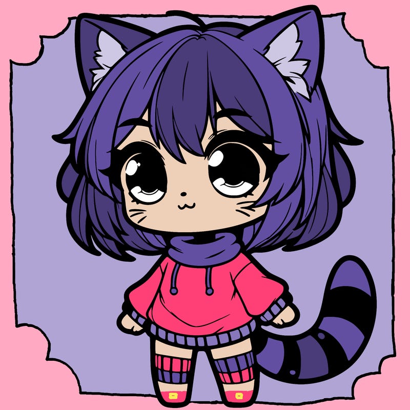 chibi cat girl