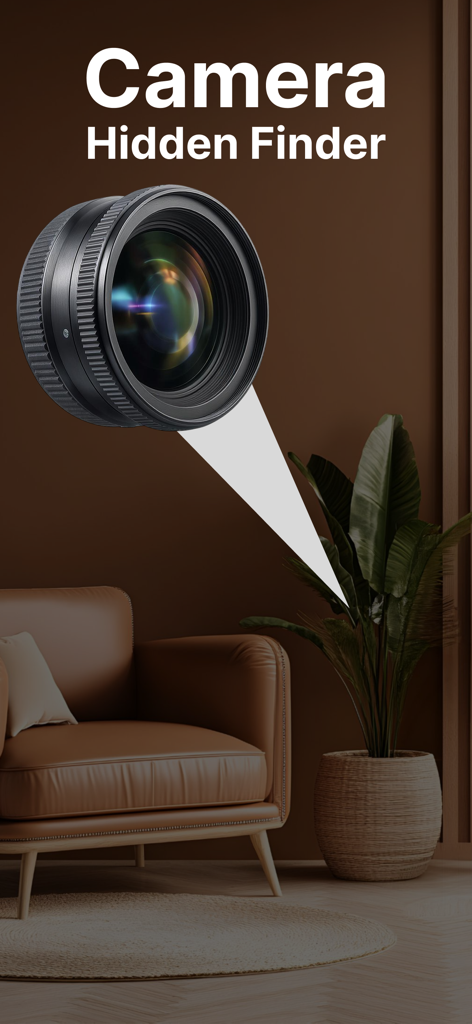 WiFi & Bluetooth Devices Scan - Hidden camera detection feature for travel privacy and home security