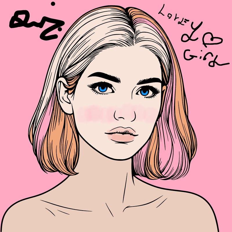 realistic portrait of woman