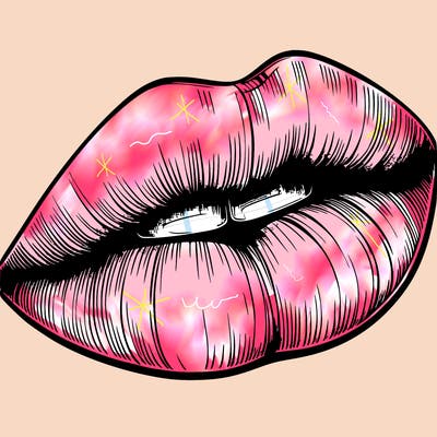 realistic lips