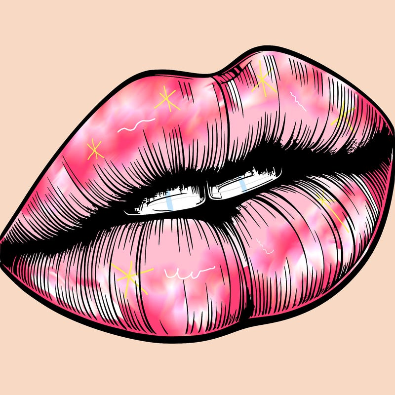 realistic lips
