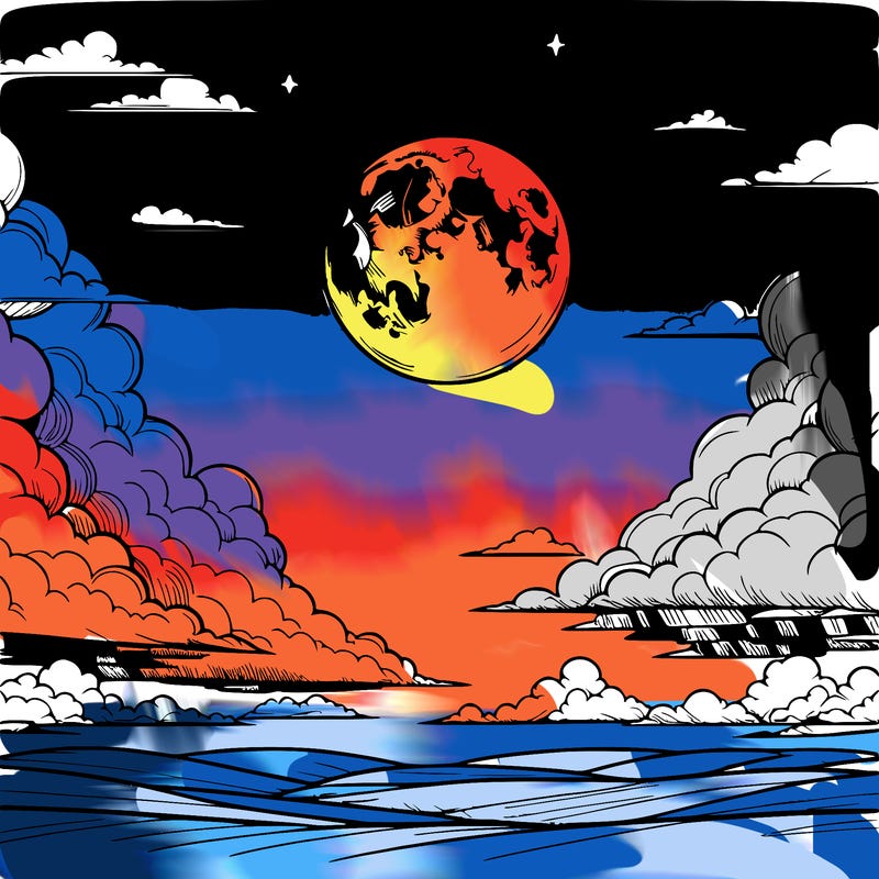 realistic sky