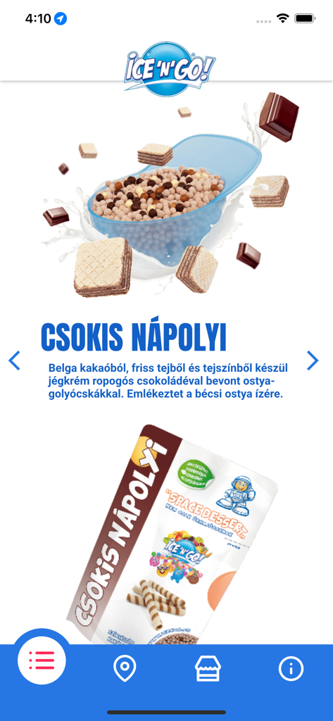 Billes de glace saveur gaufrette au chocolat servies dans un bol casquette de baseball bleu