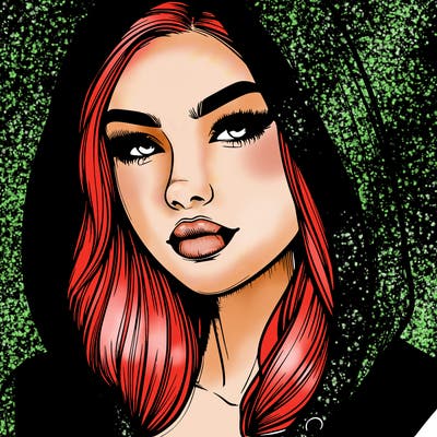 realistic beautiful woman with hoodie