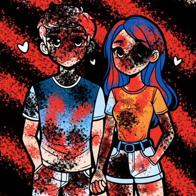 boyfriend and girlfriend