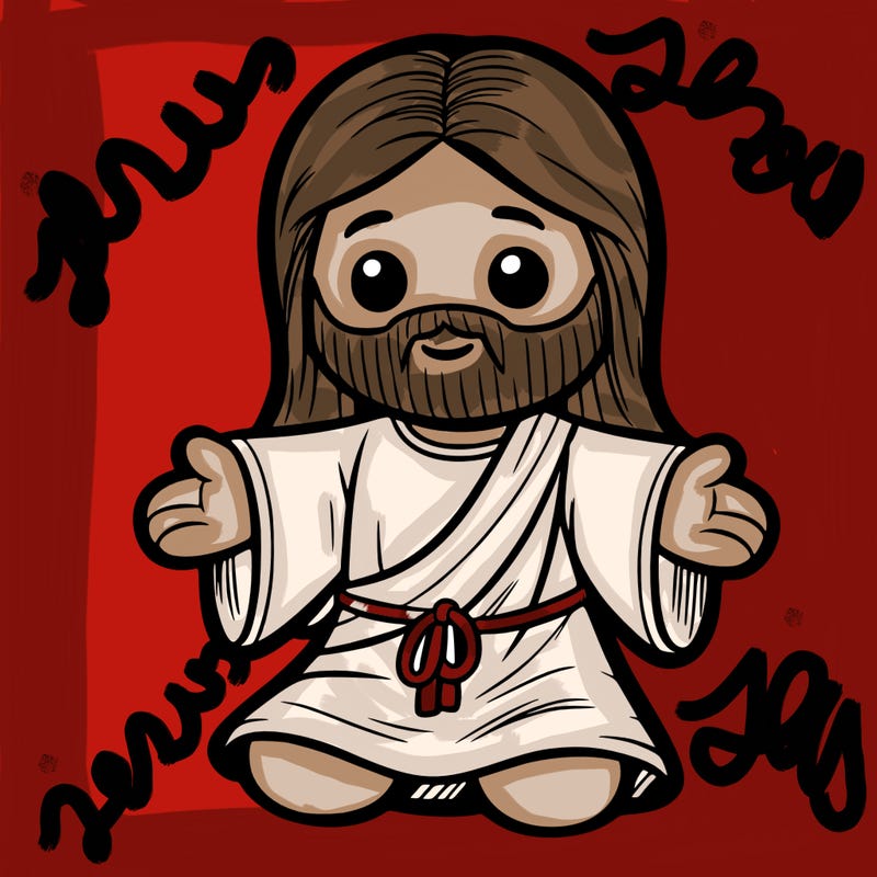 jesus plush