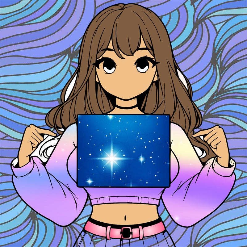 girl holding a blank sign in a long sleeve crop top