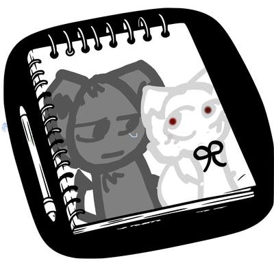 a blank sketch pad