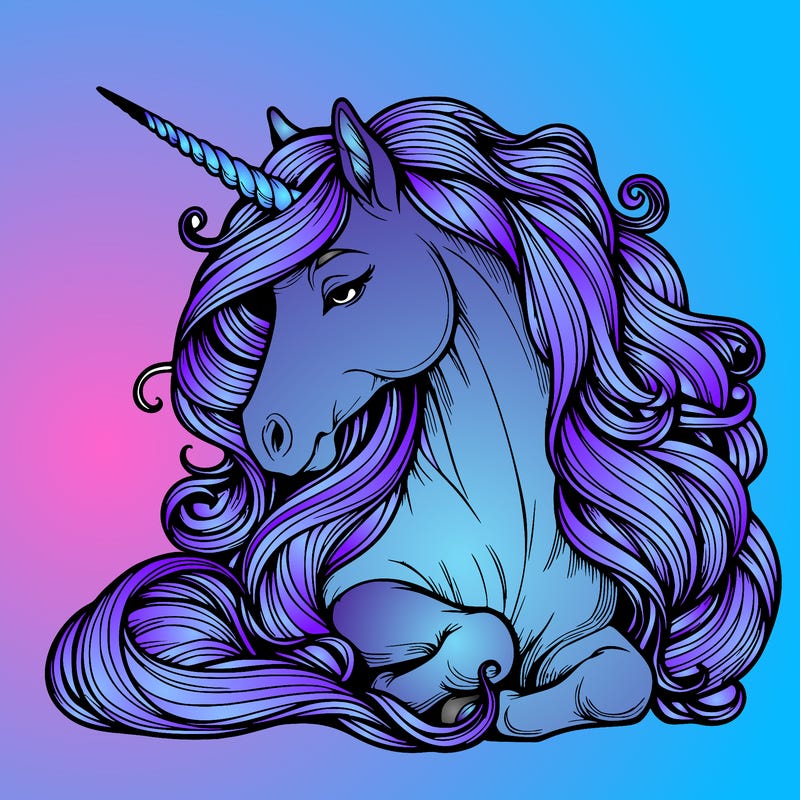 realistic unicorn