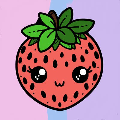 cute strawberry