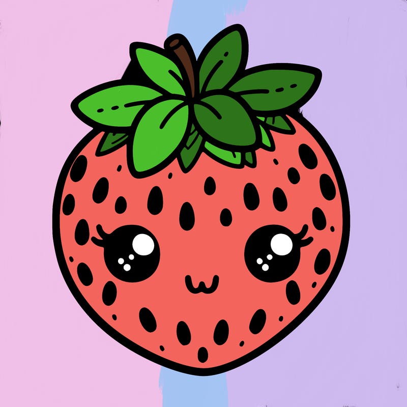 cute strawberry