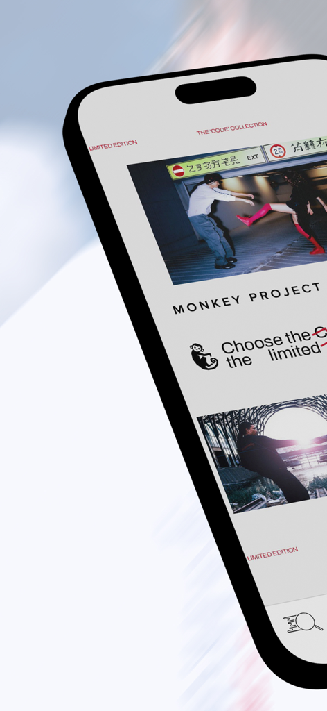 House of SuperStep - 한정판 스트릿웨어 컬렉션을 선보이는 House of SuperStep 앱의 모바일 화면