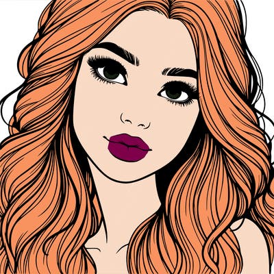 beautiful realistic girl