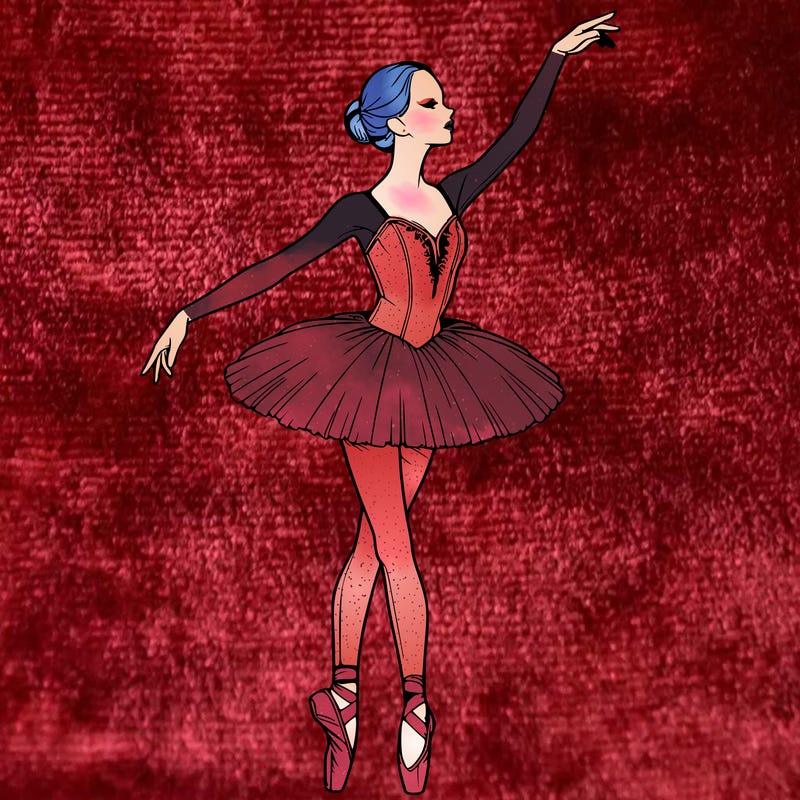 realistic ballerina
