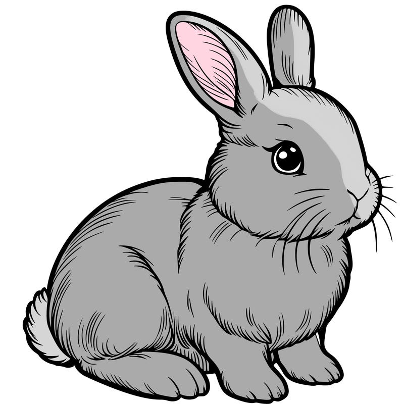realistic bunny