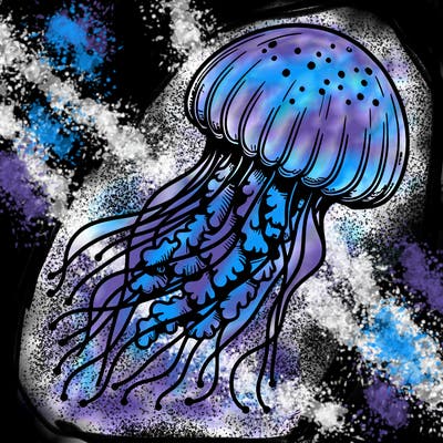 realistic jellyfish