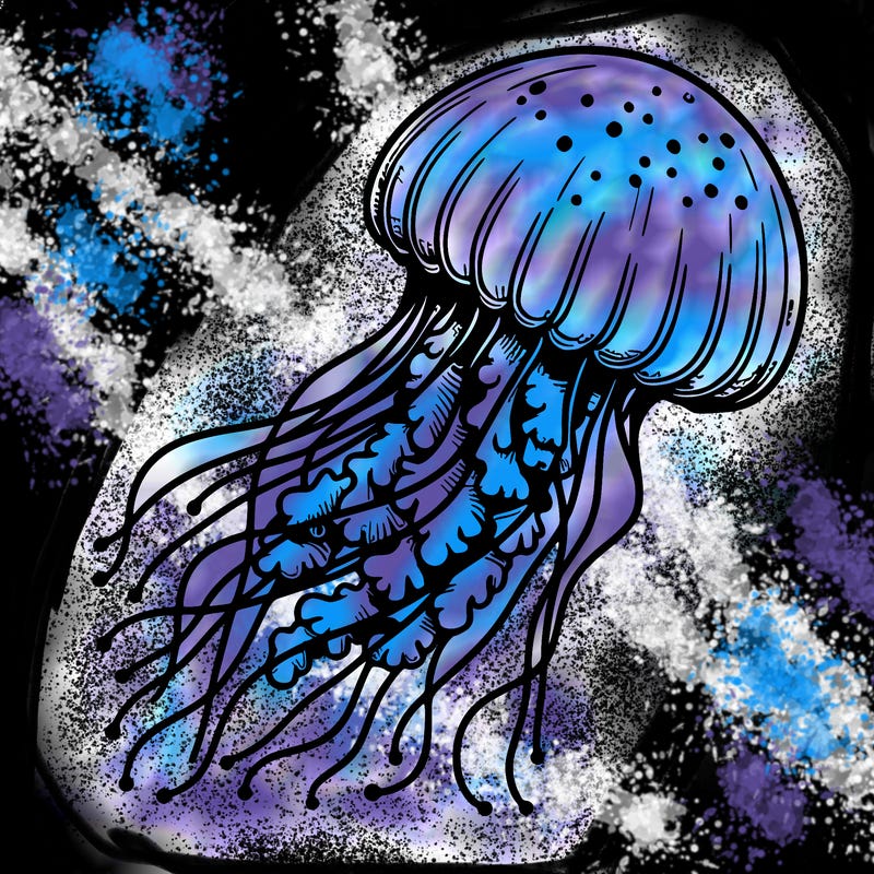 realistic jellyfish