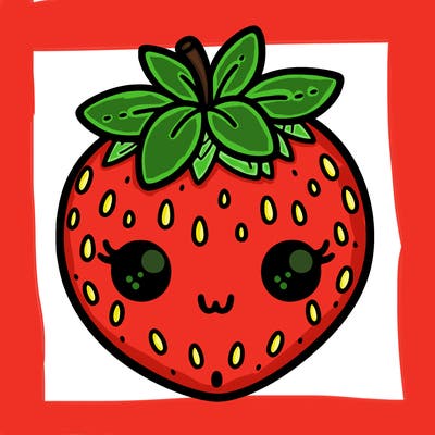 cute strawberry