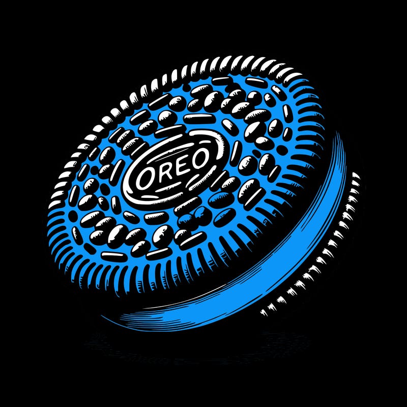 realistic oreo