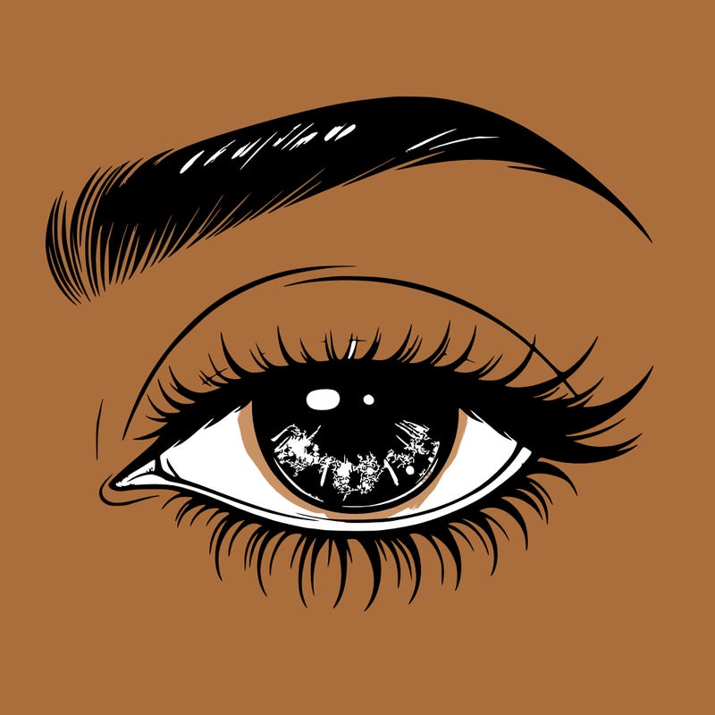 eye closed realistic