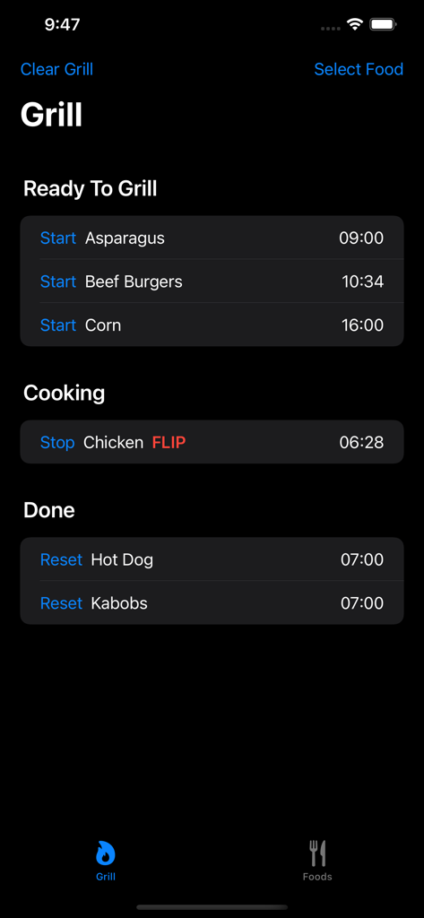 Barbecue Timer - Food & Drink App | MWM