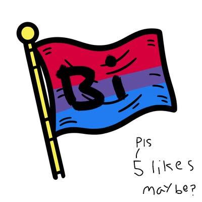 blank flag with straight