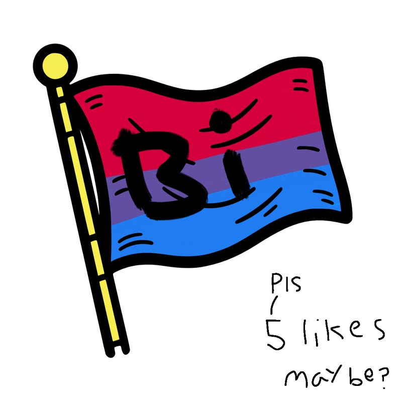 blank flag with straight