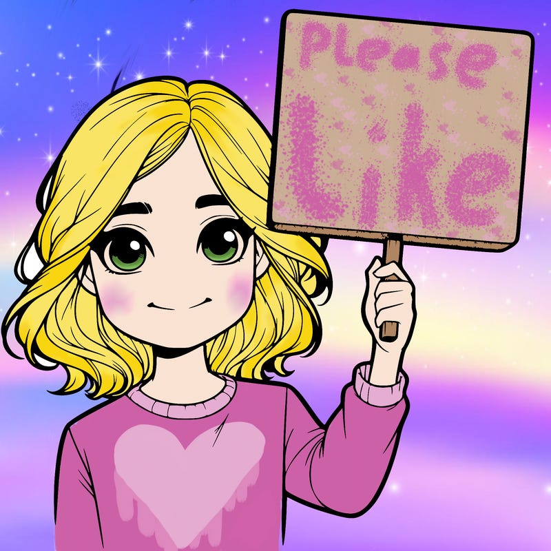 realistic girl holding up a sign