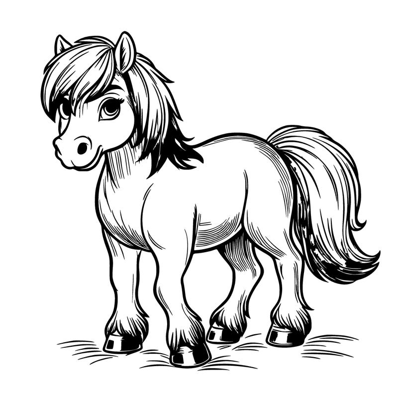 horse realistic