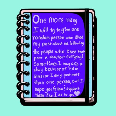 blank, realistic notebook