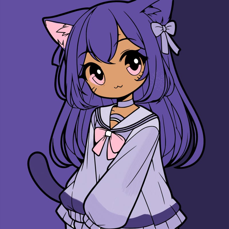 cat anime girl