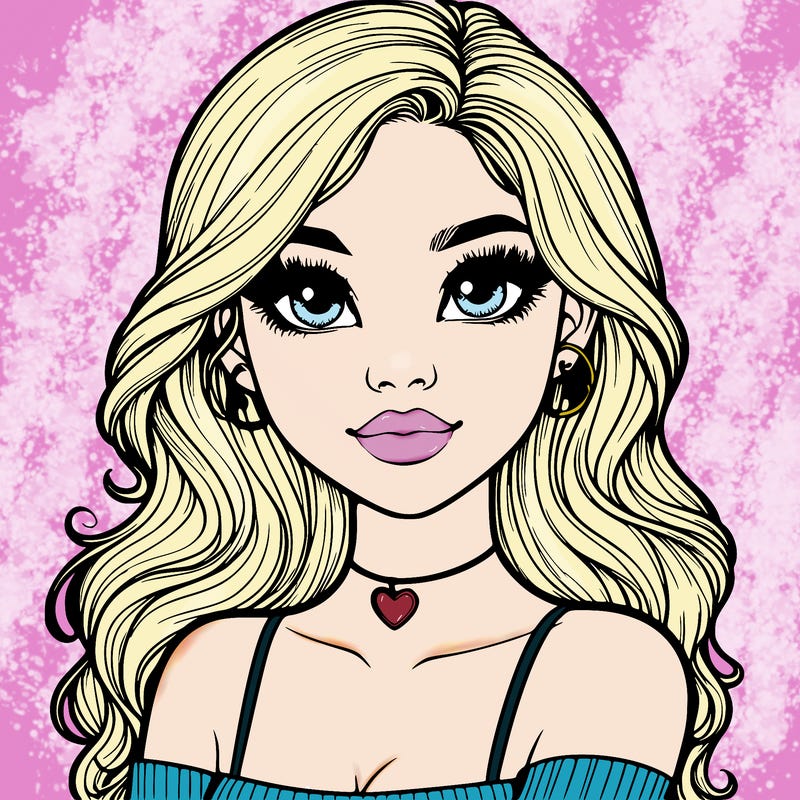 realistic pretty girl