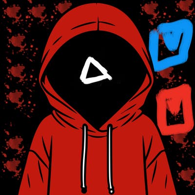 faceless girl in hoodie