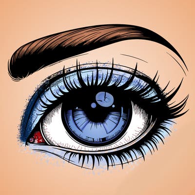 realistic eye