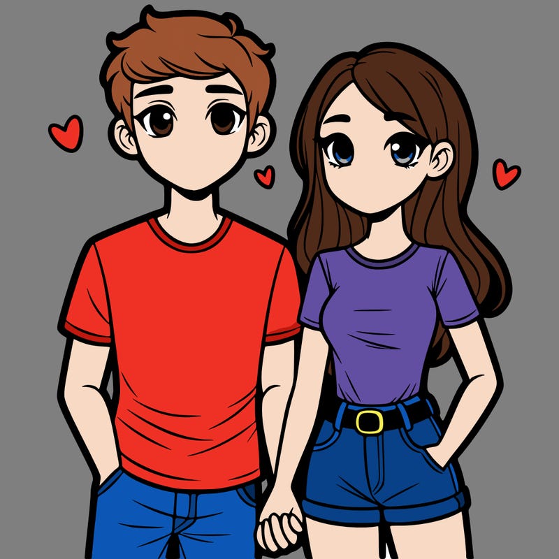 boyfriend and girlfriend