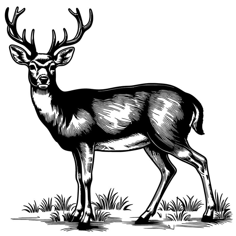 realistic deer