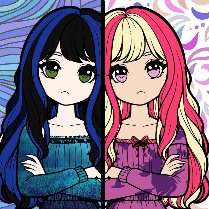 realistic girls split