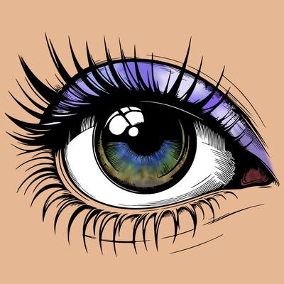 realistic eye
