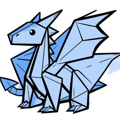origami dragon