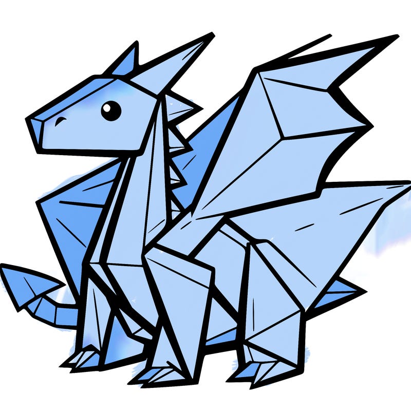 origami dragon