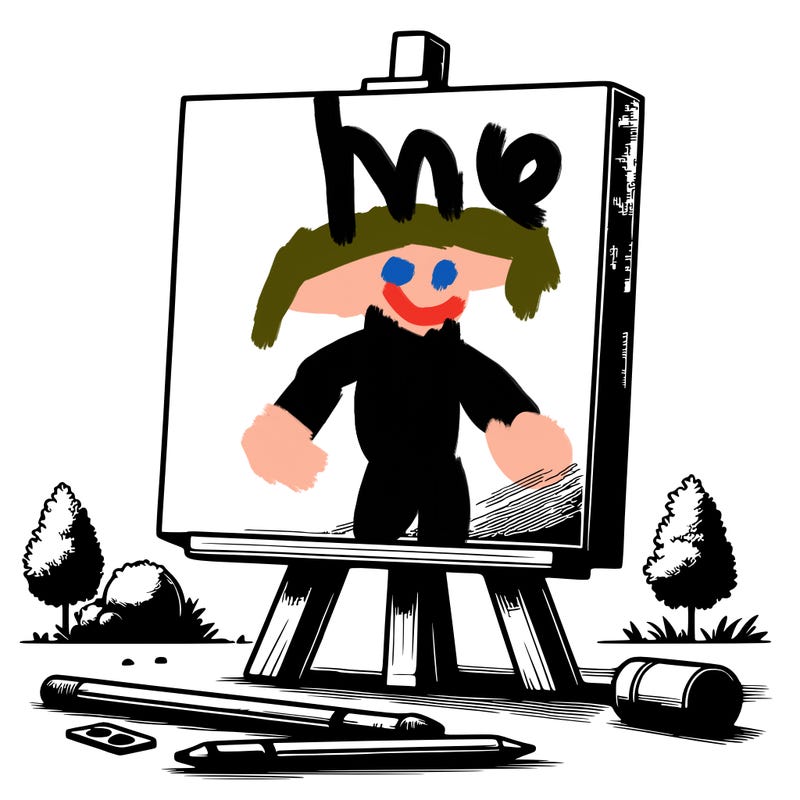 a large, realistic sketch blank canvas with no background.