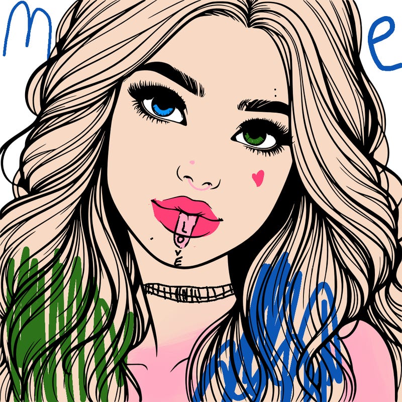 beautiful realistic girl