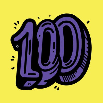 100