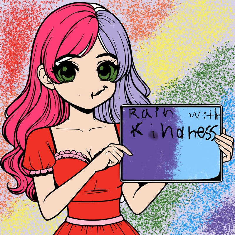 realistic pretty girl holding blank sign
