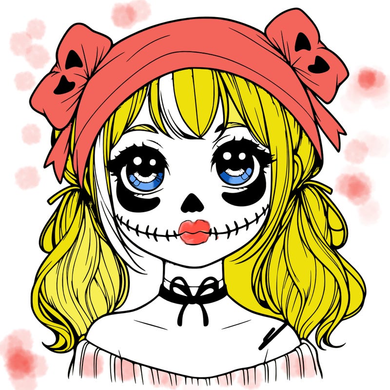 realistic girl halloween
