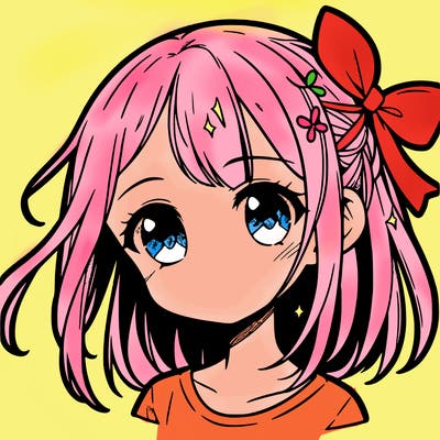 manga character girl