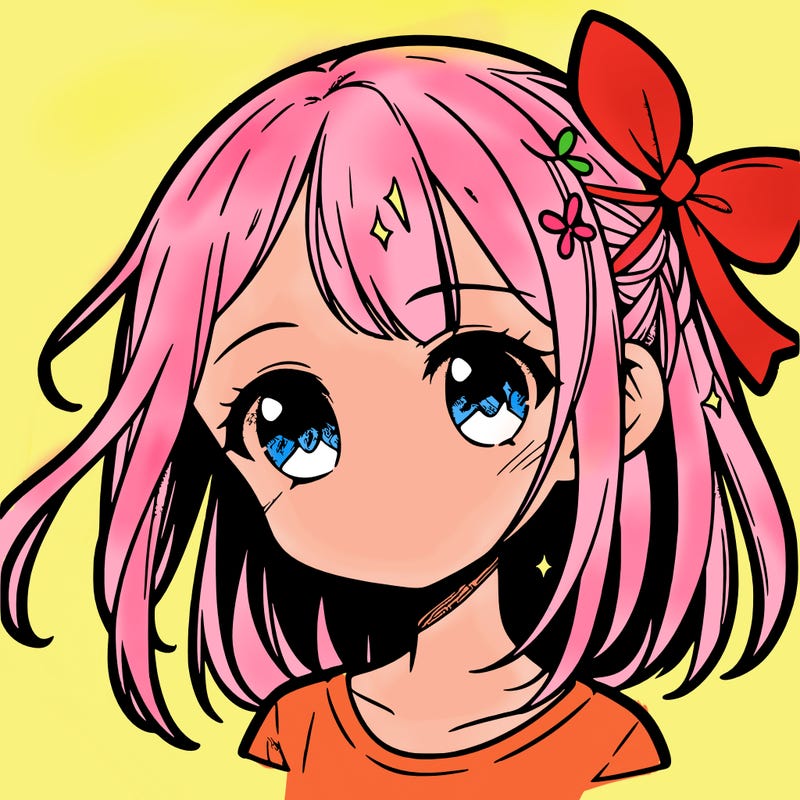 manga character girl