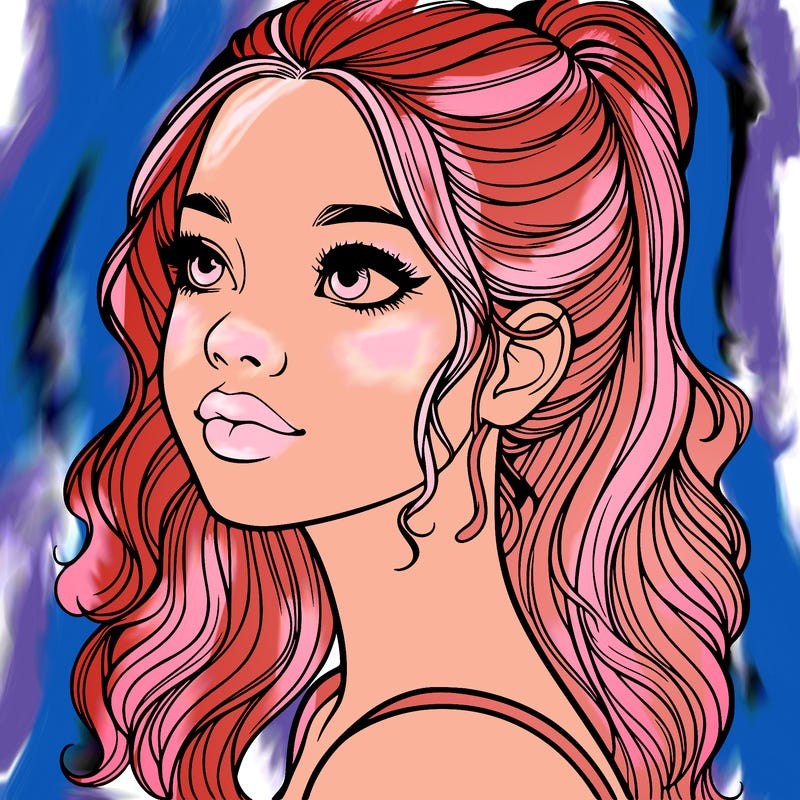 beautiful realistic girl